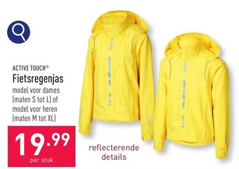 ALDI ACTIVE TOUCH Fietsregenjas aanbieding