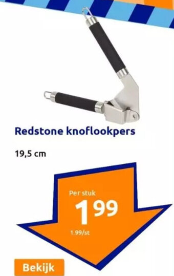 Action Redstone knoflookpers aanbieding