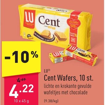 ALDI LU Cent Wafers aanbieding