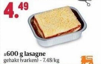600 g lasagne
