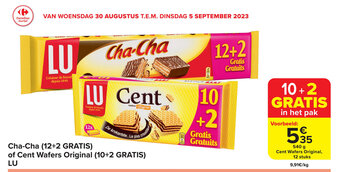 Carrefour Market Cha-Cha of Cent Wafers Original aanbieding