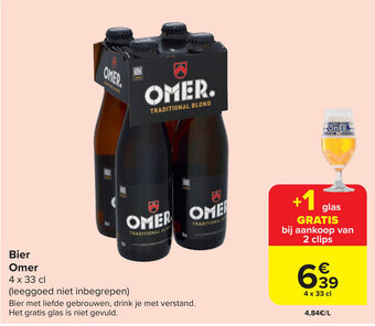 Carrefour Market Bier Omer aanbieding