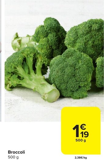 Carrefour Market Broccoli 500 g aanbieding