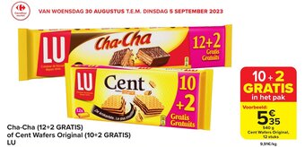 Carrefour Market Cha-Cha of Cent Wafers Original aanbieding