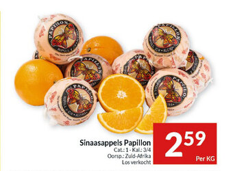 Intermarché Sinaasappels Papillon aanbieding