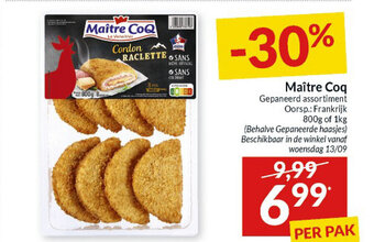 Intermarché Maître Coq aanbieding