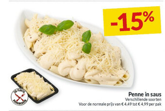 Intermarché Penne in saus aanbieding