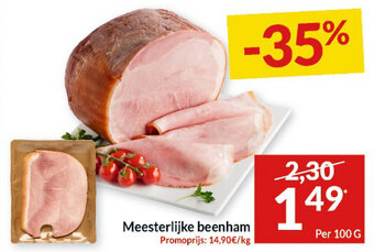 Intermarché Meesterlijke beenham aanbieding