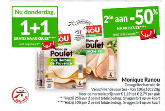 Intermarché Monique Ranou aanbieding