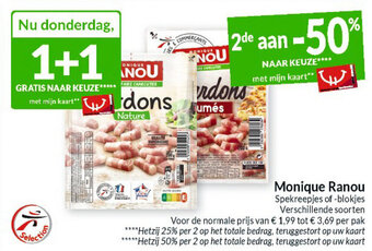 Intermarché Monique Ranou aanbieding