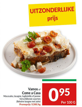 Intermarché Vamos of Come a Casa aanbieding