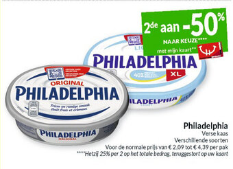 Intermarché Philadelphia aanbieding