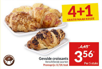 Intermarché Gevulde croissants aanbieding