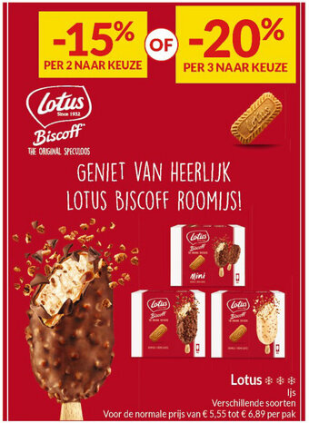 Intermarché Lotus aanbieding