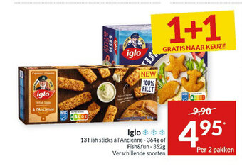 Intermarché Iglo aanbieding