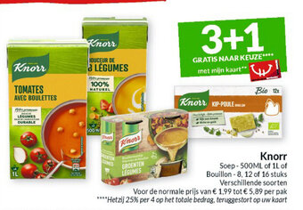 Intermarché Knorr aanbieding