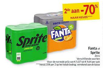 Intermarché Fanta of Sprite aanbieding