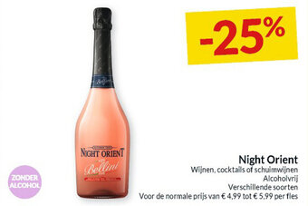 Intermarché Night Orient aanbieding