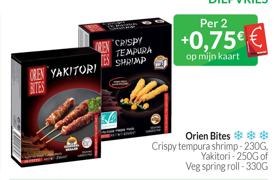 Intermarché Orien Bites aanbieding