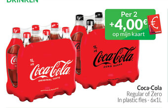 Intermarché Coca-Cola 6 x 1 L aanbieding