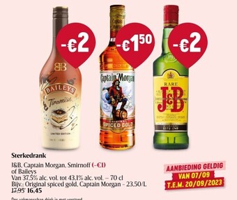 Delhaize Sterkedrank aanbieding