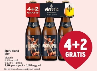 Delhaize Sterk blond bier aanbieding