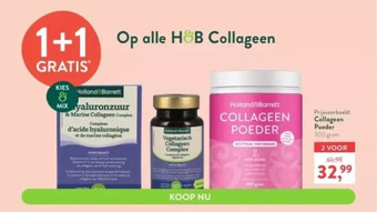 Holland & Barrett Collageen Poeder 300 gram aanbieding