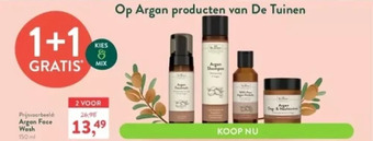 Holland & Barrett Argan Face Wash 150 ml aanbieding