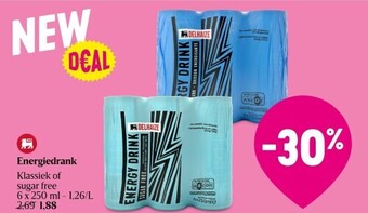 Delhaize Energiedrank aanbieding