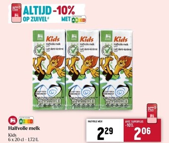 Delhaize Halfvolle melk aanbieding