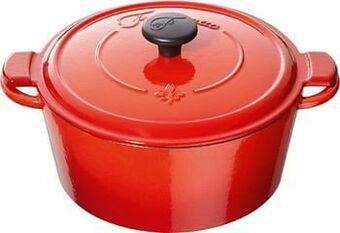 Makro Fontignac Stoofpot Ø 20 cm rood aanbieding