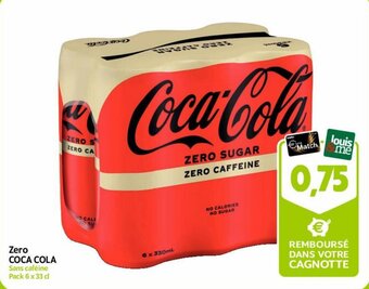Coca-Cola Zero 6 x 33cl
