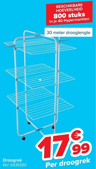 Carrefour Droogrek aanbieding