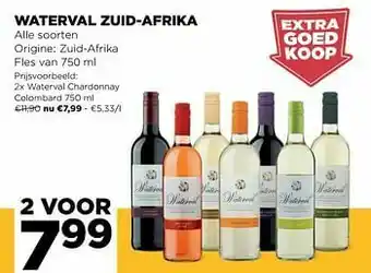 Jumbo Waterval chardonnay colombard aanbieding