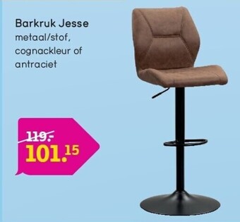 Leen Bakker Barkruk jesse aanbieding