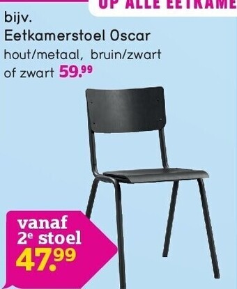 Leen Bakker Eetkamerstoel oscar aanbieding