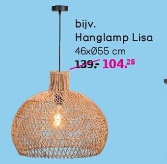 Leen Bakker Hanglamp lisa aanbieding