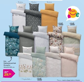 Leen Bakker Dekbedovertrek graceful aanbieding