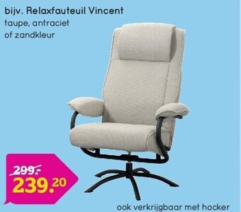 Leen Bakker Relaxfauteuil vincent aanbieding