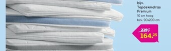 Leen Bakker Topdekmatras premium aanbieding