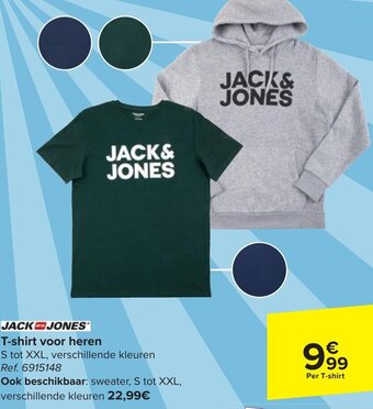 Carrefour JACK JONES T-shirt voor heren aanbieding