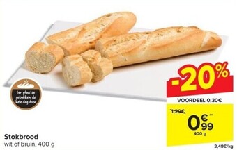 Carrefour Stokbrood aanbieding