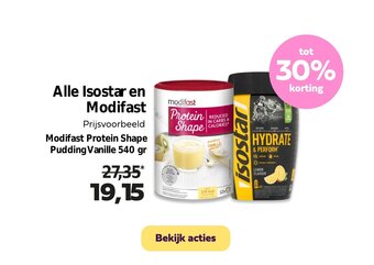 Plein.nl Alle Isostar en Modifast aanbieding