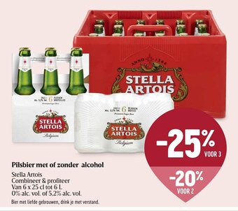 Delhaize Pilsbier met of zonder alcohol aanbieding