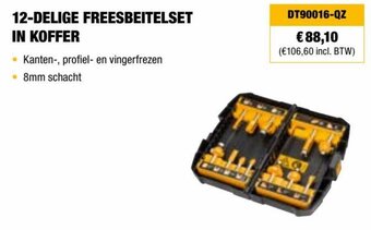DT90016-QZ 12-DELIGE FREESBEITELSET IN KOFFER