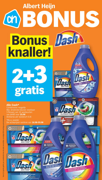 Albert Heijn Alle Dash aanbieding