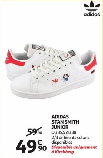 Auchan ADIDAS STAN SMITH JUNIOR aanbieding