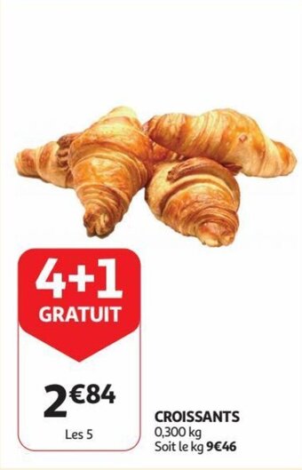Auchan CROISSANTS aanbieding