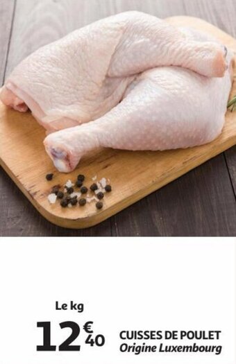 Auchan CUISSES DE POULET aanbieding