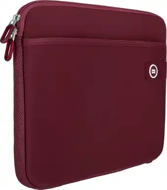 Bluebuilt 12 inch laptophoes breedte 28,5 cm - 29,5 cm rood